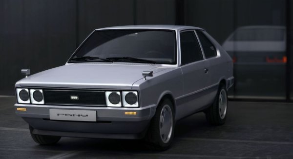 Самите корейци наричат философията на дизайна &bdquo;Оформяне на бъдещето чрез наследство&ldquo;. Интересното е, че маестро Джуджаро, с когото започва всичко в Hyundai, се съгласява с необичайната поръчка и "новото-старо" Pony Coupe е обещано да бъде показано тази пролет.